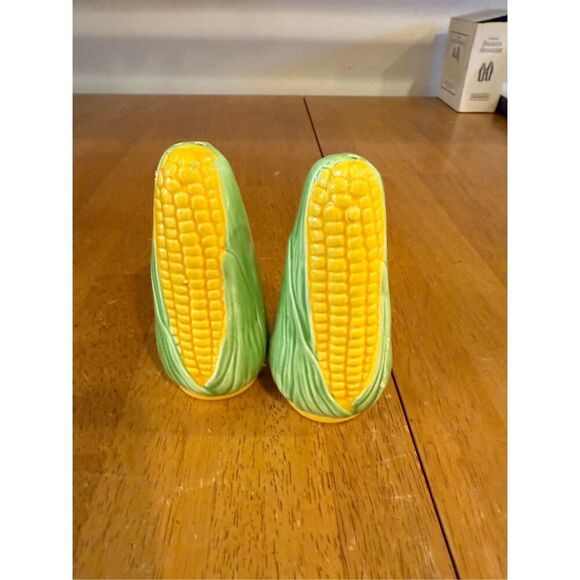 Corn On The Cob Salt & Pepper Shakers Made in Japan - Picture 6 of 8